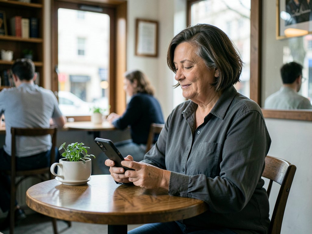 Happn pour une relation cougar